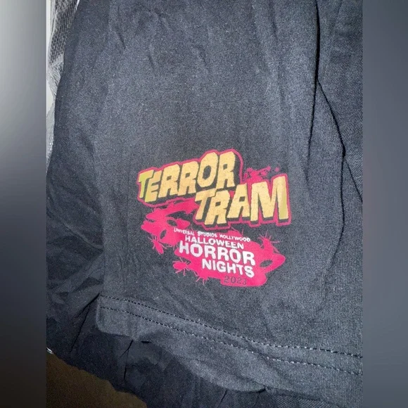 Universal Studios Halloween Horror Nights Terror Tram shirt -size 2XL - Picture 4 of 4